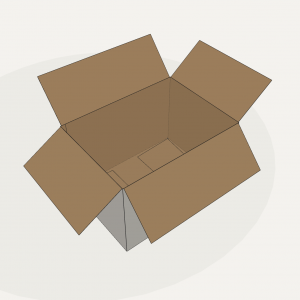 Restposten FEFCO 0201 – 770 × 570 × 500 mm